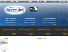 Tablet Screenshot of directlink.net.br